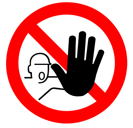 D-P006 - Keelumärk. Sisenemine keelatud