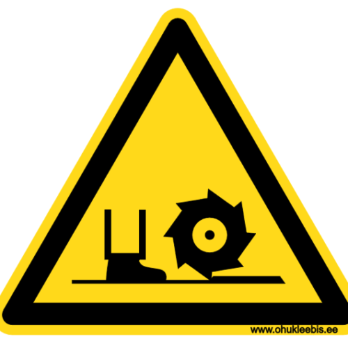 514 - Hoiatusmärk. Oht! Ettevaatust freesvõll