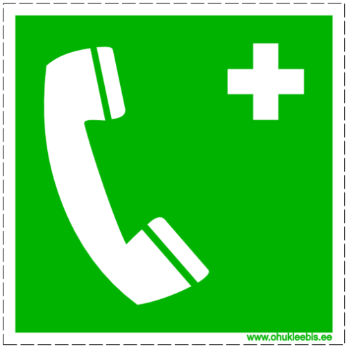 E004 - Esmaabi. Hädaabitelefoni asukoht