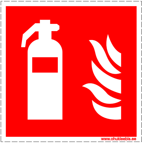 F001 - Tuleohutus. Tulekustuti asukoht