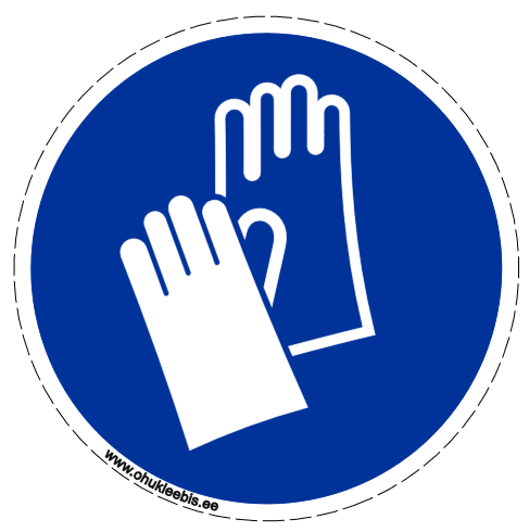 M009 - Kohustusmärk. Kaitsekindad