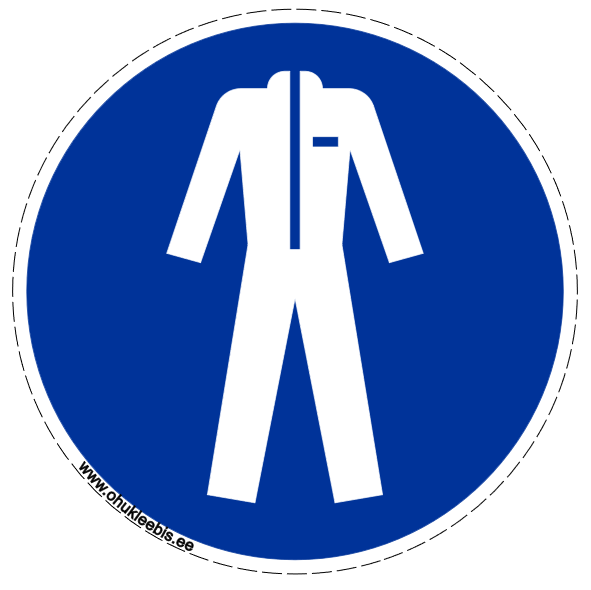 M010 - Kohustusmärk. Tööriided