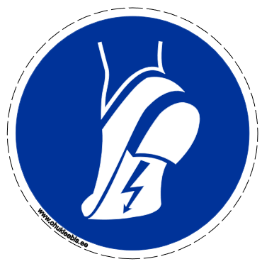 M032 - Kohustusmärk. Antistaatilised jalatsid