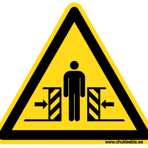 W019 - Hoiatusmärk. Oht! Vahele-pressimise oht