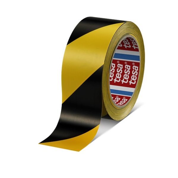 tesa® 60760 ohuteip kollane-must 33 m x 50 mm tesa® 60760 ohuteip kollane-must 33 m x 50 mm