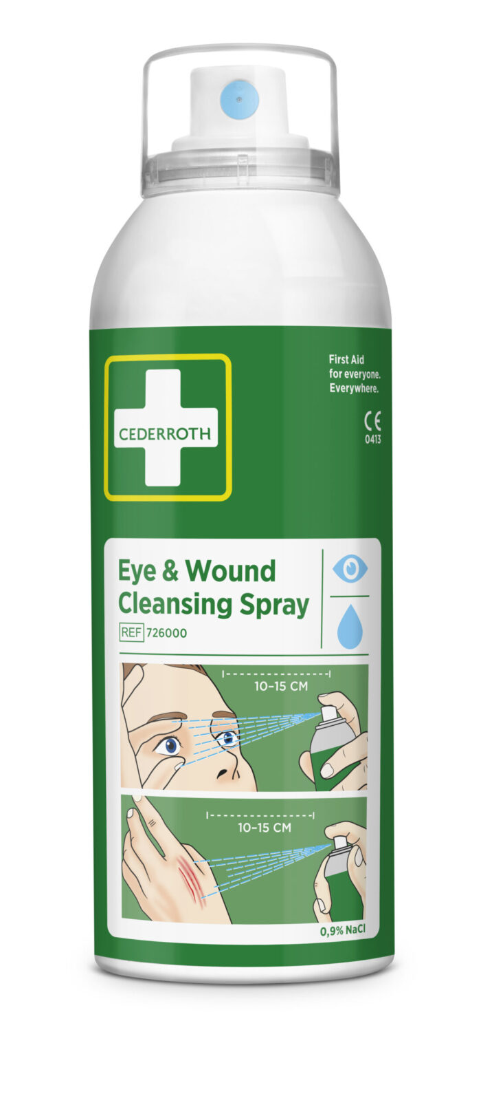 726000, FA, eye and wound cleansing spray, 150 ml Cederroth silma- ja haavaloputussprei 150 ml